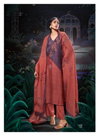 Indie By Ganga Bemberg Silk Satin Printed Embroidery Dress Material Online Wholesale